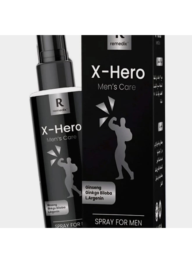 Remedix Remdix X Hero Ginseng Spray for Men - Image 1